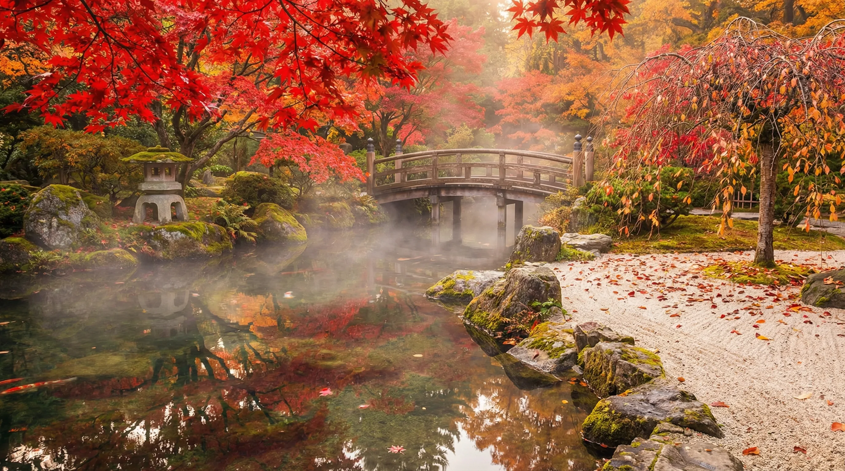 大象传媒热门视频 - 日式庭院秋韵